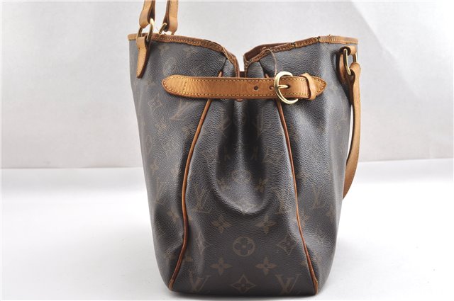Auth Louis Vuitton Monogram Batignolles Horizontal Tote Bag M51154 LV Junk K4739