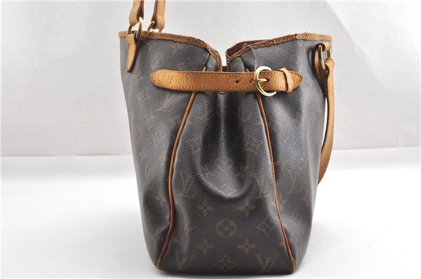 Auth Louis Vuitton Monogram Batignolles Horizontal Tote Bag M51154 LV Junk K4739