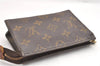 Authentic Louis Vuitton Monogram Poche Toilette 15 M47546 Cosmetics Pouch K4740