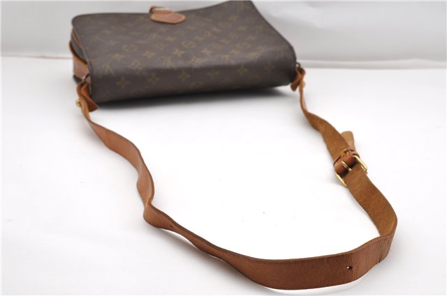 Authentic Louis Vuitton Monogram Cartouchiere GM M51252 Shoulder Cross Bag K4743