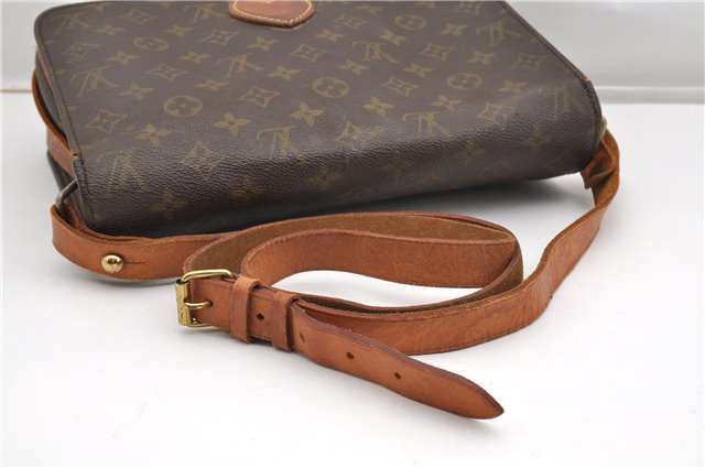 Authentic Louis Vuitton Monogram Cartouchiere GM M51252 Shoulder Cross Bag K4743