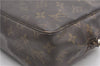 Auth Louis Vuitton Monogram Trousse Toilette 28 Clutch Hand Bag M47522 LV K4744