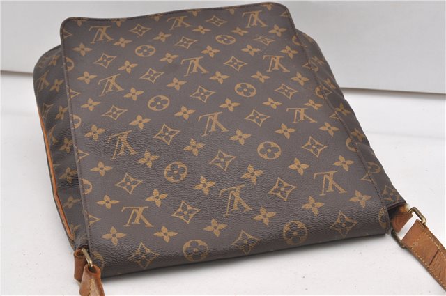 Authentic Louis Vuitton Monogram Musette Shoulder Cross Body Bag M51256 LV K4745