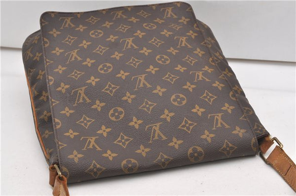 Authentic Louis Vuitton Monogram Musette Shoulder Cross Body Bag M51256 LV K4745