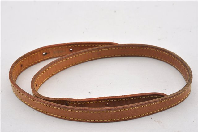 Authentic Louis Vuitton Leather Shoulder Strap For Bucket PM 27.6