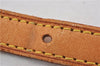 Authentic Louis Vuitton Leather Shoulder Strap For Bucket PM 27.6" Beige K4749