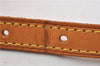 Authentic Louis Vuitton Leather Shoulder Strap For Bucket PM 27.6" Beige K4753