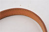 Authentic Louis Vuitton Leather Shoulder Strap For Bucket PM 27.6" Beige K4754