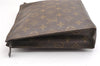 Auth Louis Vuitton Monogram Poche Toilette 26 Cosmetics Pouch Old Model LV K4755