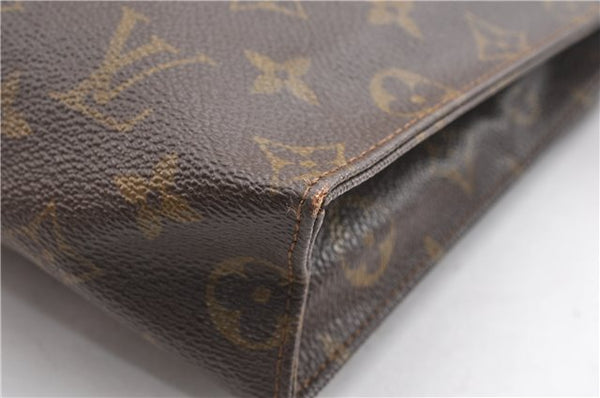 Auth Louis Vuitton Monogram Poche Toilette 26 Cosmetics Pouch Old Model LV K4755