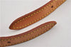 Authentic Louis Vuitton Leather Shoulder Strap For Bucket PM 27.6" Beige K4756