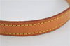 Authentic Louis Vuitton Leather Shoulder Strap For Bucket PM 27.6" Beige K4759