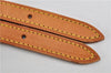 Authentic Louis Vuitton Leather Shoulder Strap For Bucket PM 27.6" Beige K4759