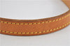 Authentic Louis Vuitton Leather Shoulder Strap For Bucket PM 27.6" Beige K4762