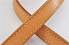 Authentic Louis Vuitton Leather Shoulder Strap For Bucket PM 27.6" Beige K4763