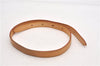 Authentic Louis Vuitton Leather Shoulder Strap For Bucket PM 27.6" Beige K4767