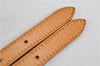 Authentic Louis Vuitton Leather Shoulder Strap For Bucket PM 27.6" Beige K4769