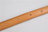 Authentic Louis Vuitton Leather Shoulder Strap For Bucket PM 27.6" Beige K4769