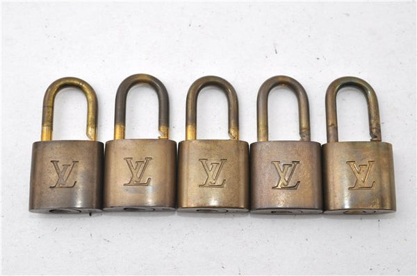 Authentic Louis Vuitton Padlock Gold 10Set LV K4770