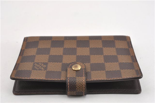 Authentic Louis Vuitton Damier Agenda PM Notebook Cover R20700 LV K4771