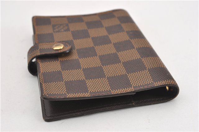 Authentic Louis Vuitton Damier Agenda PM Notebook Cover R20700 LV K4771