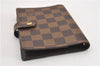 Authentic Louis Vuitton Damier Agenda PM Notebook Cover R20700 LV K4771