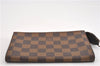 Authentic Louis Vuitton Damier Marais Bucket Pouch Purse Clutch LV K4777