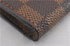 Authentic Louis Vuitton Damier Marais Bucket Pouch Purse Clutch LV K4777