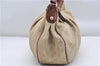 Authentic GUCCI Sukey Shoulder Bag GG Canvas Leather 232955 Beige K4778