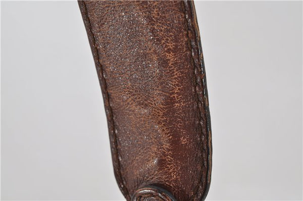 Authentic GUCCI Sukey Shoulder Bag GG Canvas Leather 232955 Beige K4778