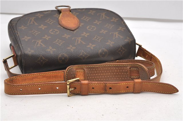 Authentic Louis Vuitton Monogram Saint Cloud GM M51242 Shoulder Cross Bag K4780