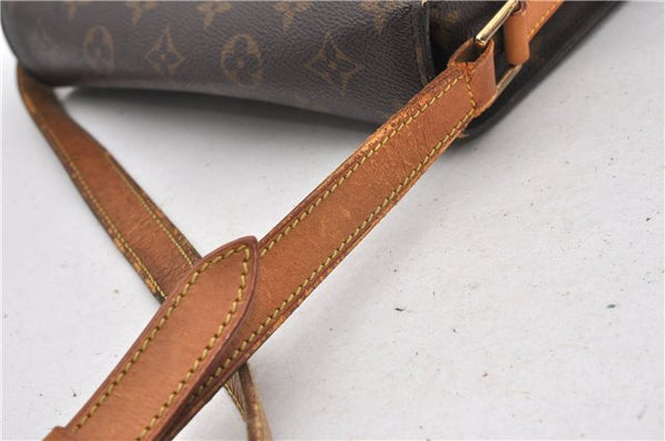 Authentic Louis Vuitton Monogram Saint Cloud GM M51242 Shoulder Cross Bag K4780