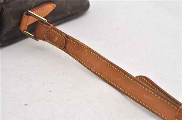 Authentic Louis Vuitton Monogram Saint Cloud GM M51242 Shoulder Cross Bag K4780