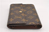 Authentic Louis Vuitton Monogram Porte Tresor Etui Papier Wallet M61202 LV K4782