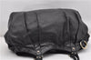 Authentic GUCCI Sukey Vintage Shoulder Tote Bag Leather 211943 Black K4787