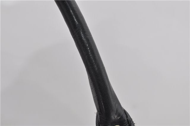 Authentic GUCCI Sukey Vintage Shoulder Tote Bag Leather 211943 Black K4787