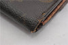 Authentic Louis Vuitton Monogram M61652 Porte Monnaie Billet Carte Credit K4793