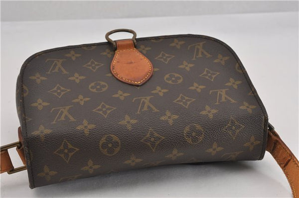 Authentic Louis Vuitton Monogram Saint Cloud GM M51242 Shoulder Cross Bag K4797