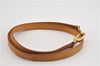 Authentic Louis Vuitton Leather Shoulder Strap Beige 39" LV K4807