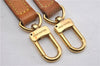 Authentic Louis Vuitton Leather Shoulder Strap Beige 39" LV K4807