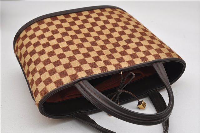 Authentic Louis Vuitton Damier Sauvage Impala Hand Bag M92133 LV K4808
