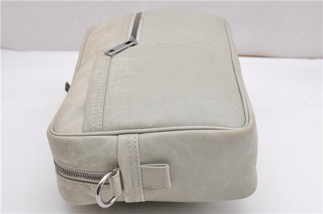 Authentic Louis Vuitton Monogram Defile Irvington Shoulder Bag M92356 Gray K4812