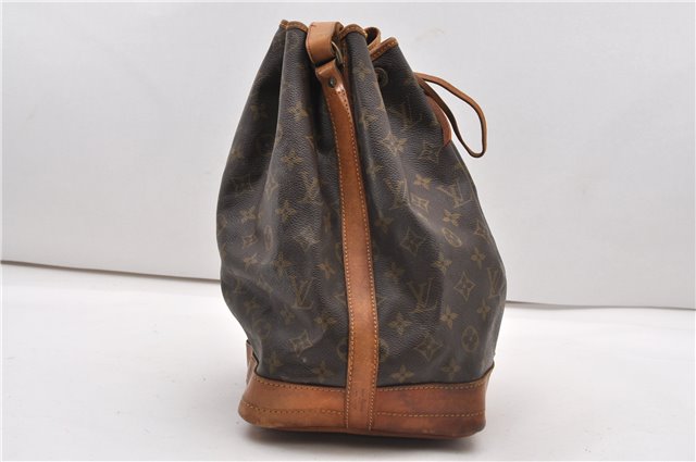 Authentic Louis Vuitton Monogram Noe Shoulder Drawstring Bag M42224 LV K4813