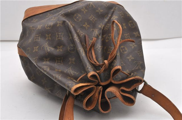 Authentic Louis Vuitton Monogram Noe Shoulder Drawstring Bag M42224 LV K4813