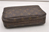 Auth Louis Vuitton Monogram Trousse Toilette 23 Clutch Hand Bag M47524 LV K4815