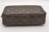 Auth Louis Vuitton Monogram Trousse Toilette 23 Clutch Hand Bag M47524 LV K4815