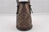 Authentic Louis Vuitton Damier Marais Bucket Shoulder Tote Bag N42240 LV K4821