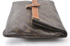 Auth Louis Vuitton Monogram Pochette Pliante Clutch Hand Bag Old Model LV K4823
