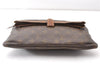 Auth Louis Vuitton Monogram Pochette Pliante Clutch Hand Bag Old Model LV K4823