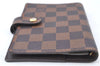 Authentic Louis Vuitton Damier Agenda PM Notebook Cover R20700 LV K4827